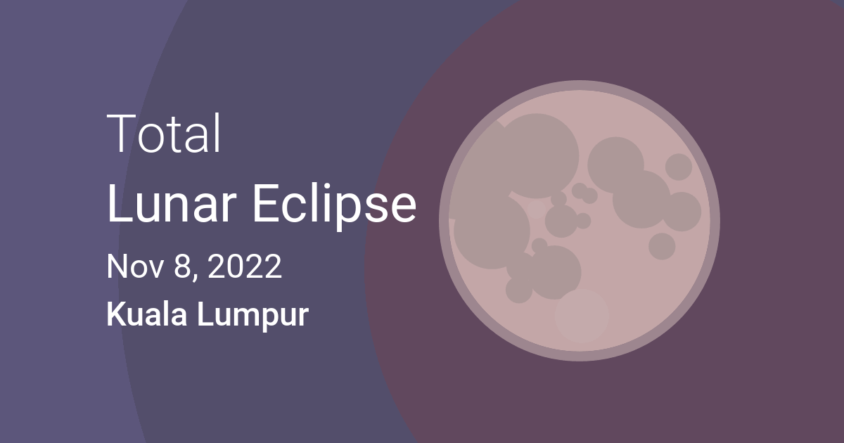 Malaysia lunar eclipse Sun &